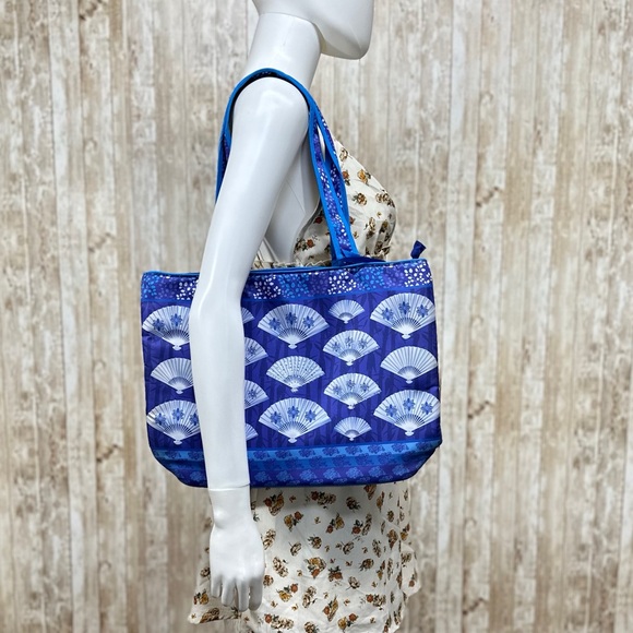 ⭐️Willabee & Ward Royal Blue Tote Bag and Clutch NWOT - Picture 2 of 10